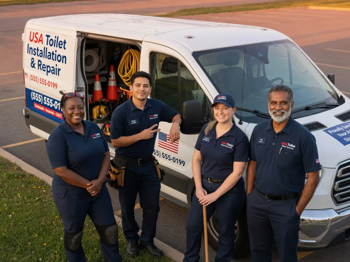 Toilet Installation company in New Douglas, IL