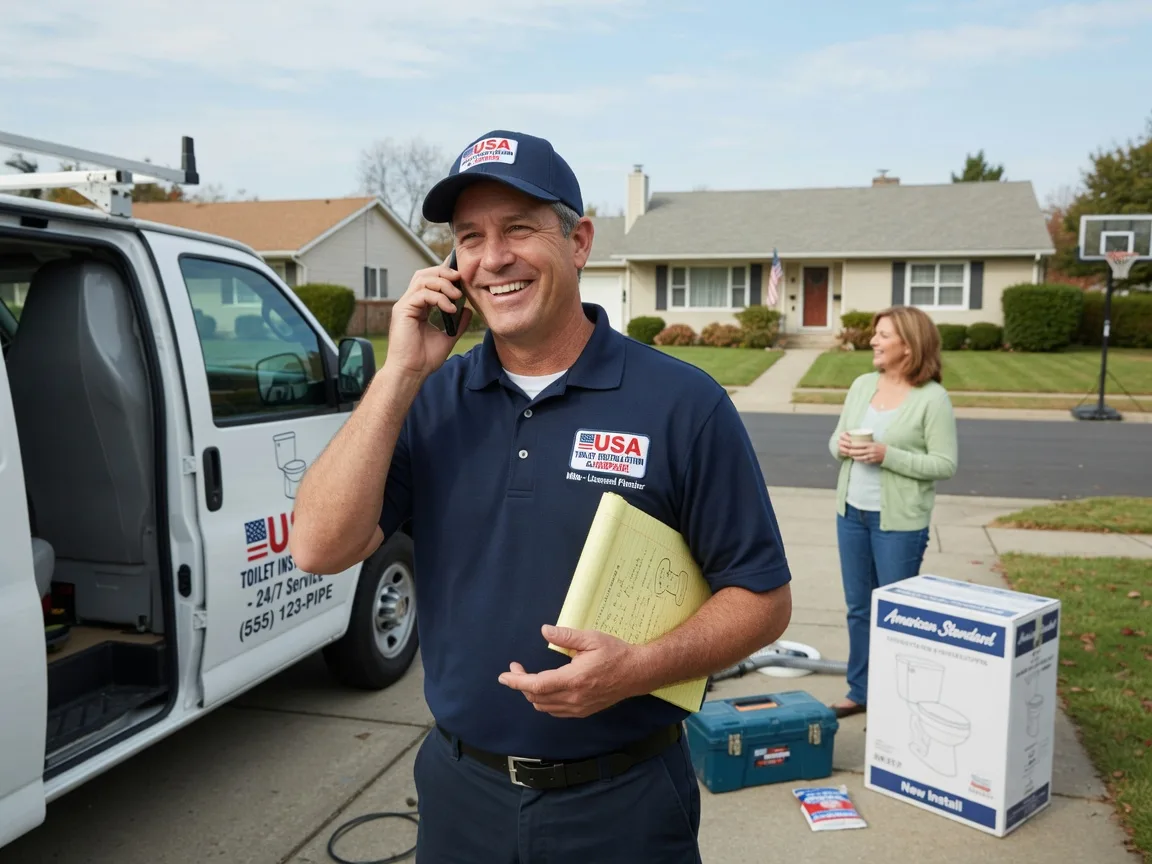 Toilet Installation New Douglas, IL FAQs
